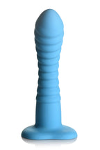 Curve Toys | Simply Sweet 7 Ribbed Silicone Dildo Blue