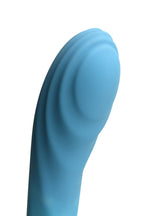 Curve Toys | Simply Sweet 7 Ripple Silicone Dildo Blue White