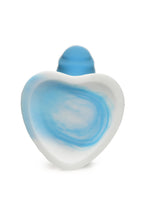 Curve Toys | Simply Sweet 7 Ripple Silicone Dildo Blue White