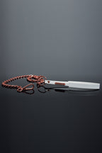 Coquette Pleasure Collection -  23624 - Vegan Leather Leash – White - Stag Shop