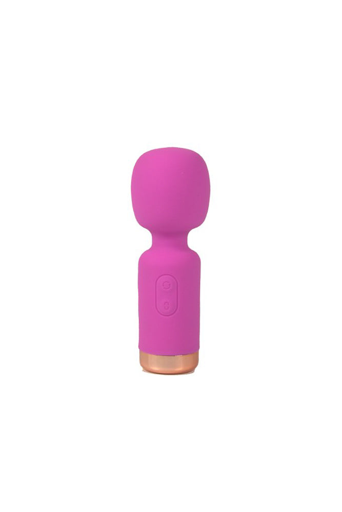 Cousins Group - Shanna Moakler - Mini Wand Vibrator - Pink - Stag Shop Main image
