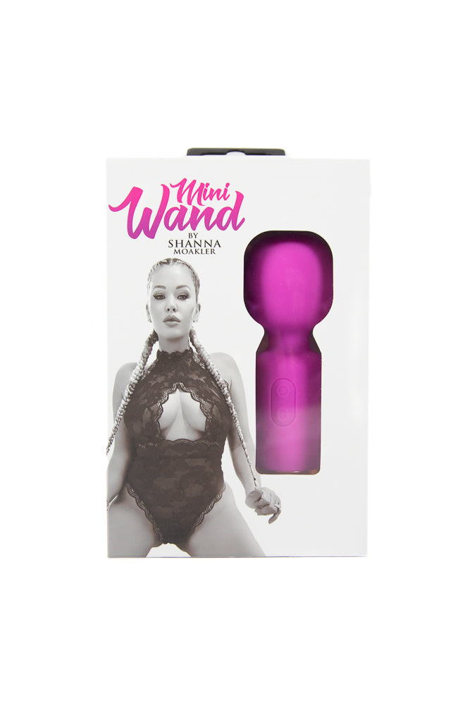 Cousins Group - Shanna Moakler - Mini Wand Vibrator - Pink - Stag Shop