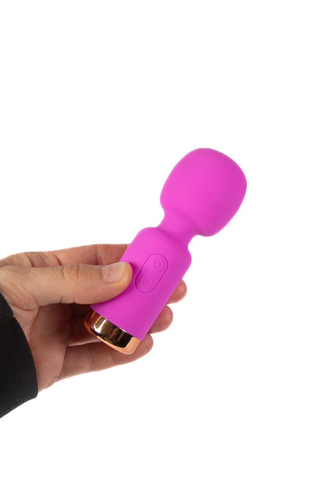 Cousins Group - Shanna Moakler - Mini Wand Vibrator - Pink - Stag Shop