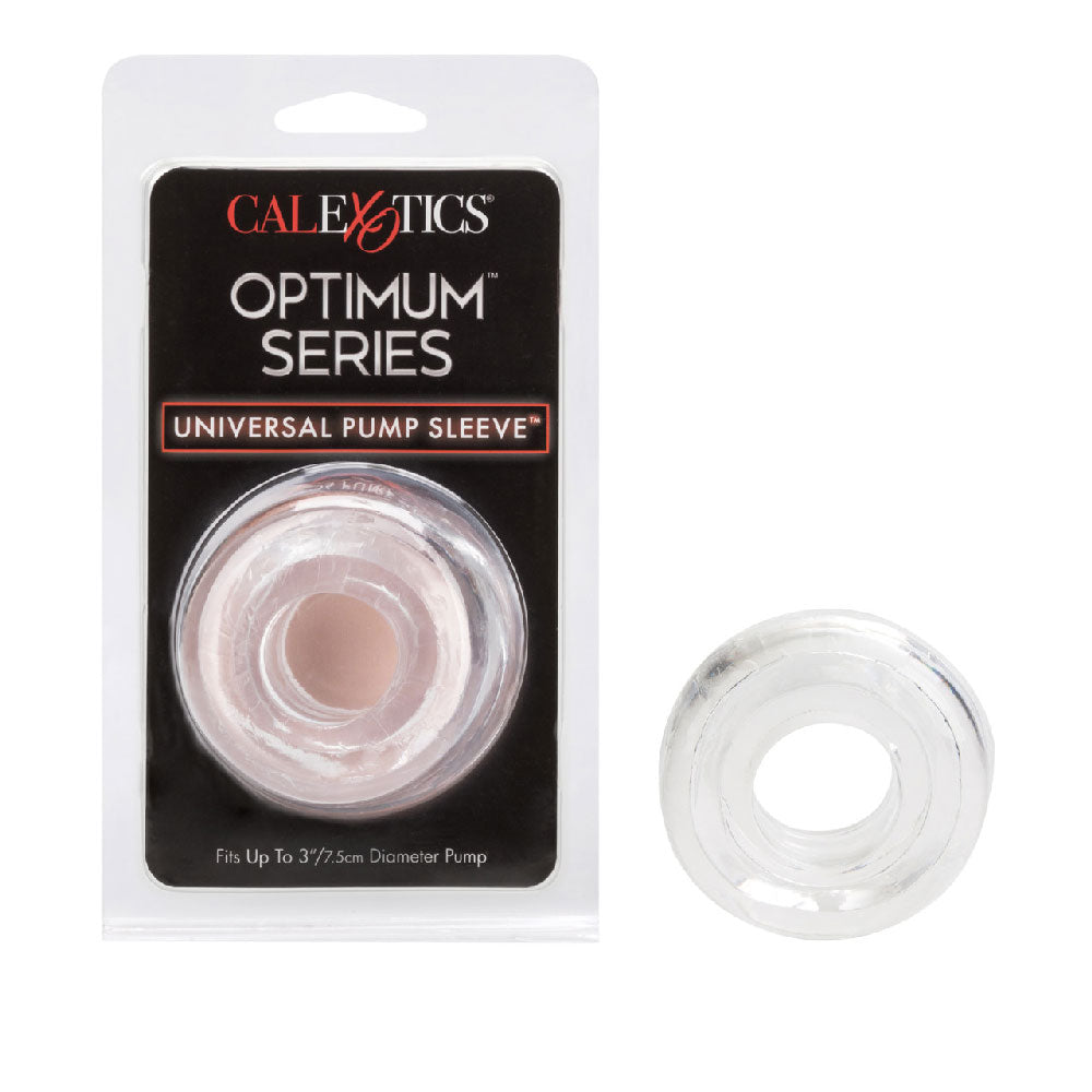 CalExotics Optimum Series Universal Pump Sleeve Clear 1.5 Inch by 3 Inch Flexible TPR Donut Cushion > Pumps > Pump Accessories