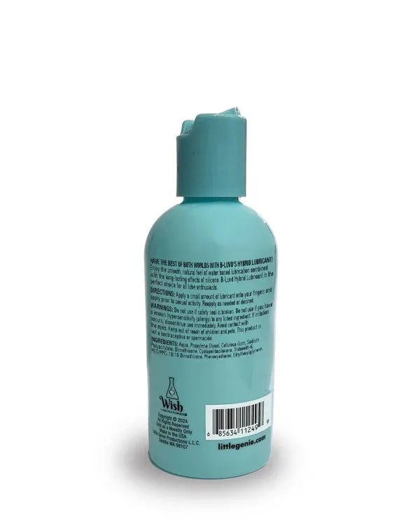 B-Luvd Hybrid Lubricant (4oz) – Silicone and Water-Based Lubricant Secondary image