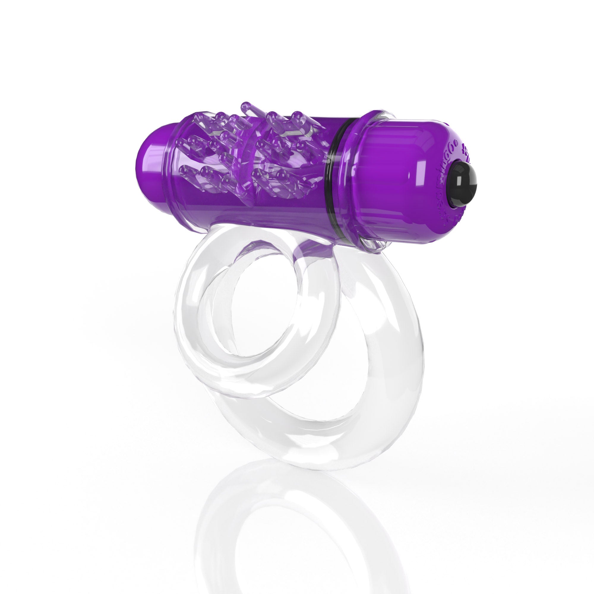 Double O 6 4B Low Pitch Bass (Grape) > Cock Ring > Vibrating