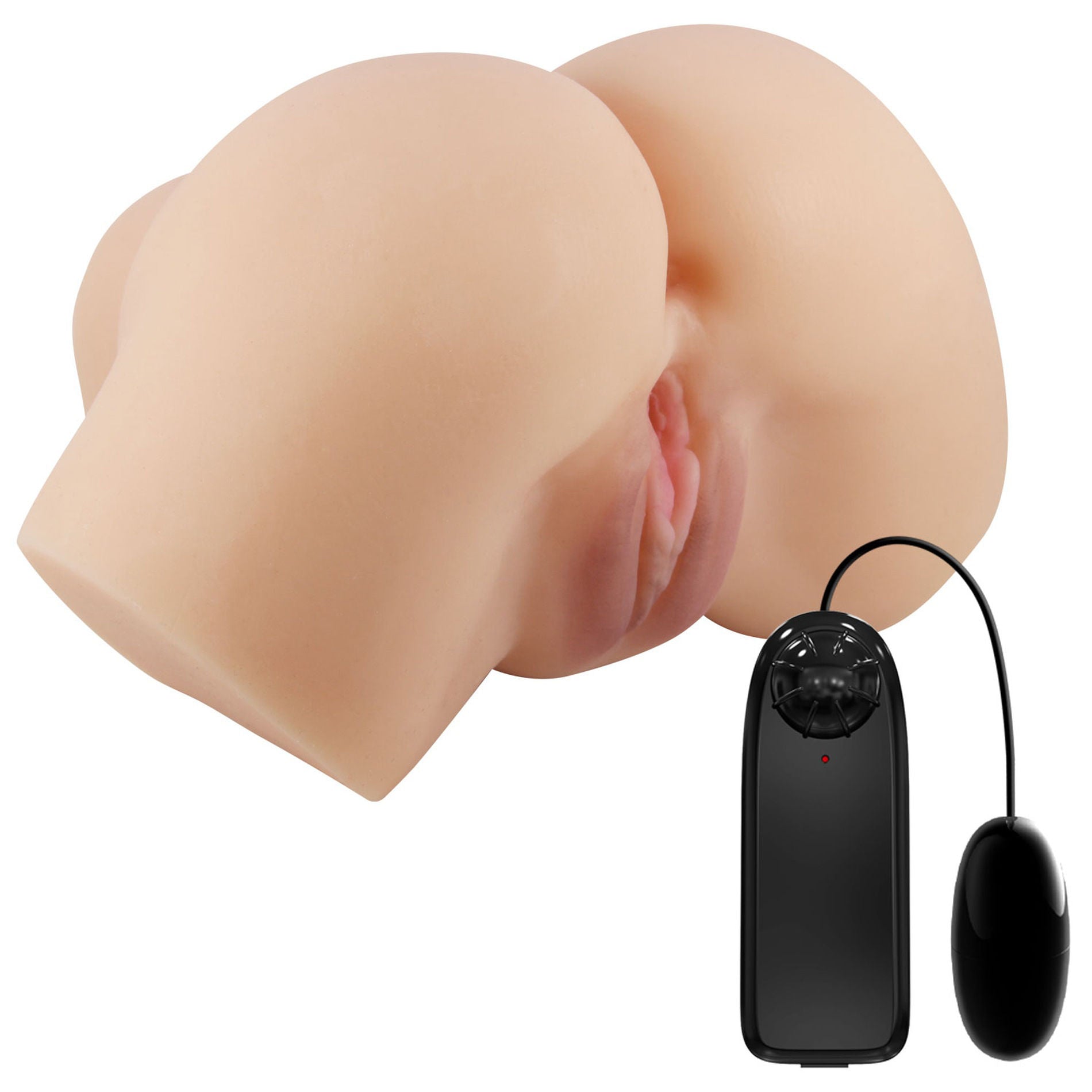 Hailey Realistic Vagina and Ass (Light) – Dual Entry Realistic Masturbator > Sex Toys For Men > Assbators