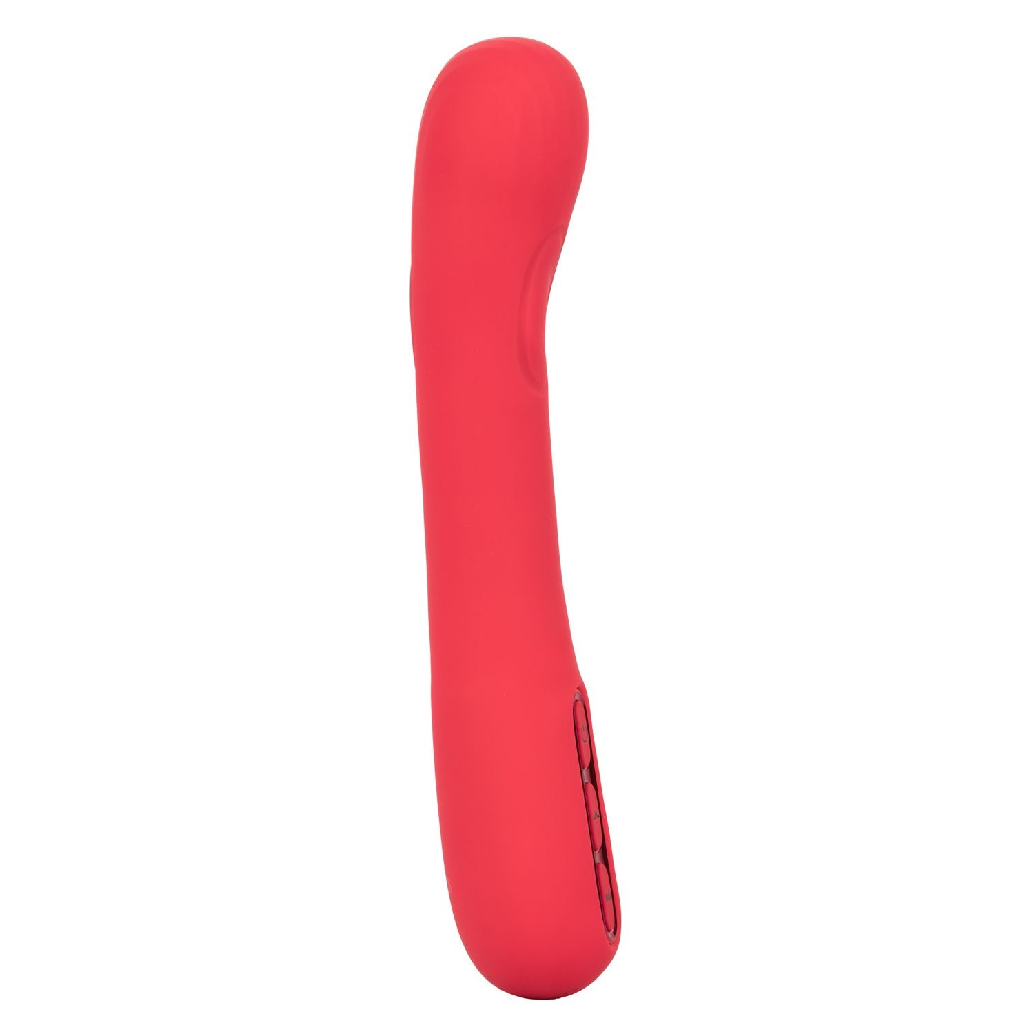 Throb Thumper Red Premium Silicone Massager with Dual Thumping Pads and 3-Speed Vibration > Vibrators > Standard Vibrators