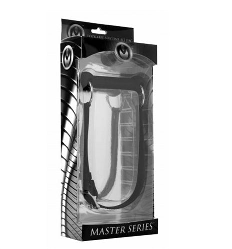 Master Series Mr. Ed Lockable Silicone Horse Bit Gag – Adjustable Silicone Gag > Bondage Gear > Gags and Bits