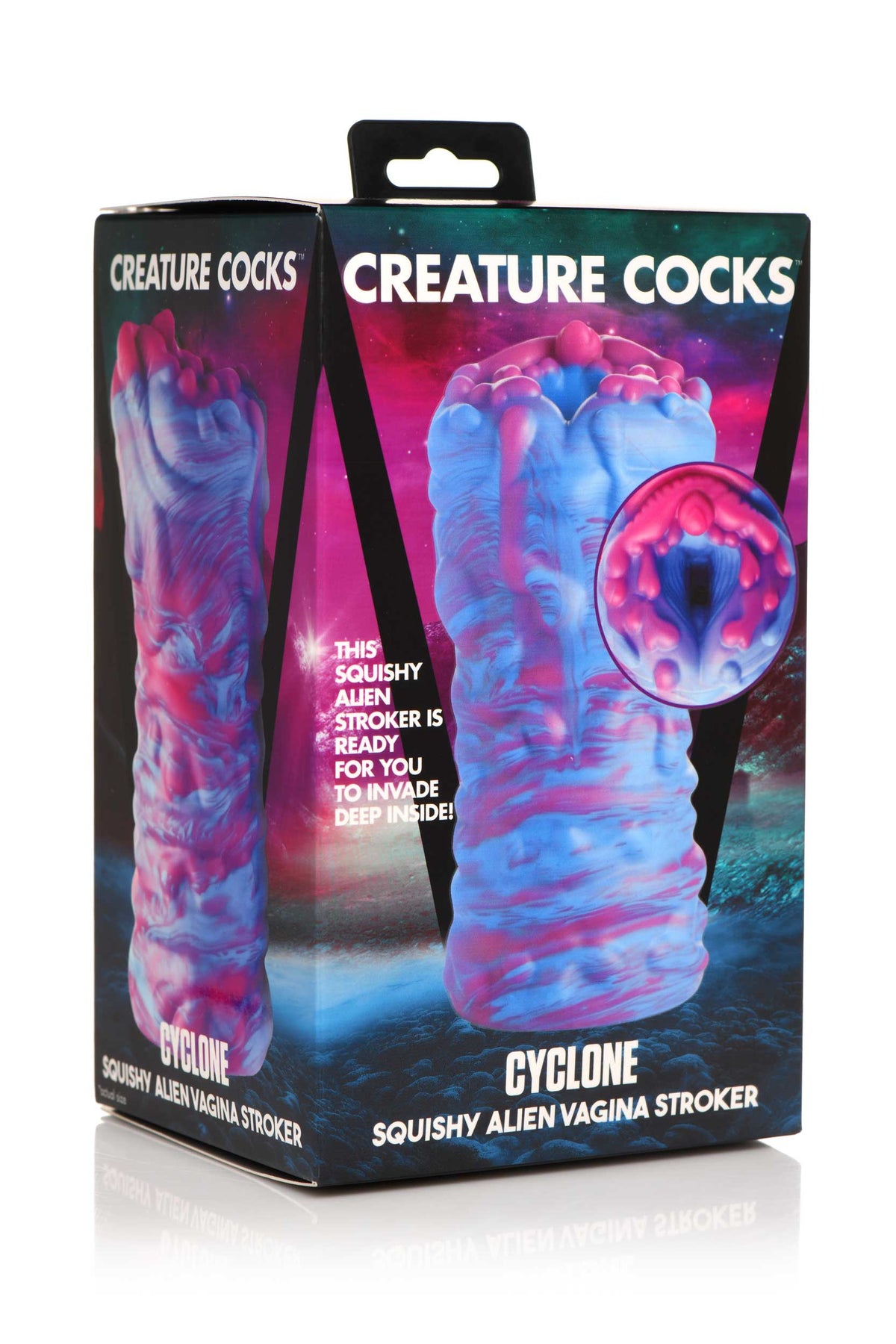 Creature Cocks Cyclone (Alien) – Silicone Squishy Vagina Stroker > Sex Toys For Men > Masturbators > Fantasy