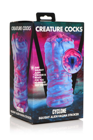 Creature Cocks Cyclone (Alien) – Silicone Squishy Vagina Stroker Default Title > Sex Toys For Men > Masturbators > Fantasy