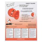 French Kiss Sweet Talker – Compact Massager with 12 Flickering Functions Vibrator > Vibrators > Finger Vibrators