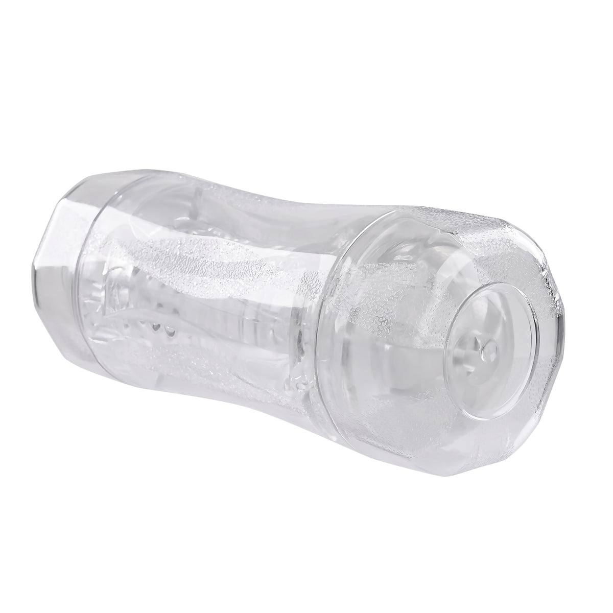 Gender X Double Fantasy – Dual-Ended Transparent Stroker > Sex Toys For Men > Masturbators Cup