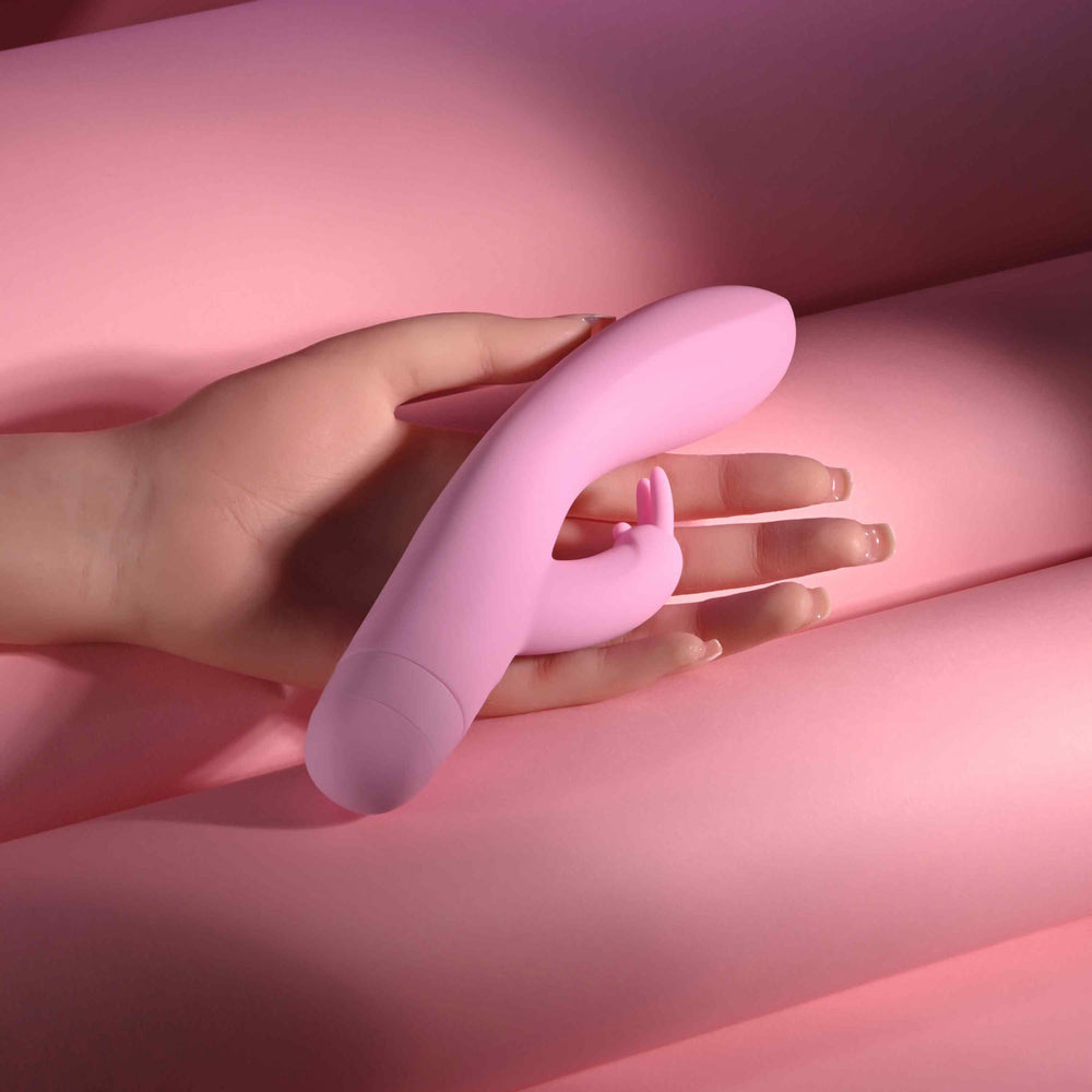 Evolved Cushy Bunny 19.1cm USB Rechargeable Silicone Rabbit Vibrator > Vibrators > Ladies > Rabbit