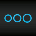 Firefly Halo (Blue) – Glow in the Dark 55 mm Cock Ring > Cock Ring > Single