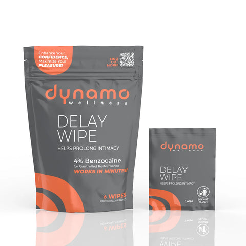 Delay Wipe – Benzocaine Enhanced Desensitizing Wipes 6 Wipes > Essentials > Mens Enhancers
