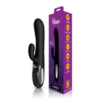 Viben Hypnotic Thrusting Rabbit Vibe with Swinging Clit Stimulator in Black > Vibrators > Ladies > Rabbit