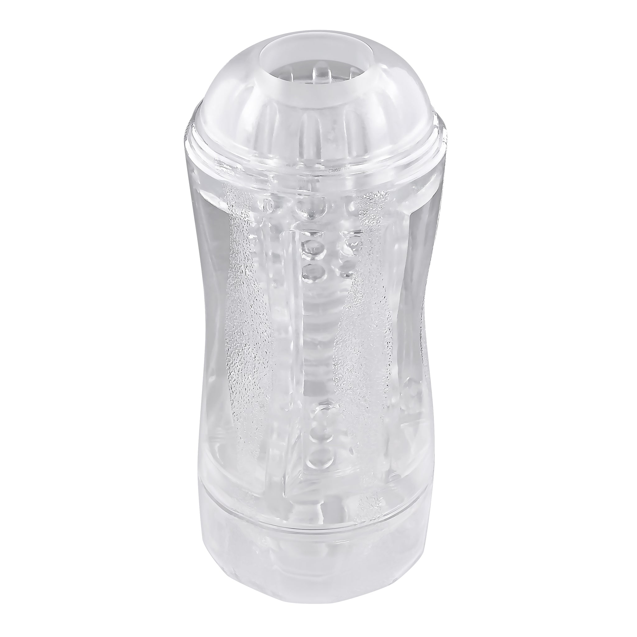 Gender X Double Fantasy – Dual-Ended Transparent Stroker > Sex Toys For Men > Masturbators Cup