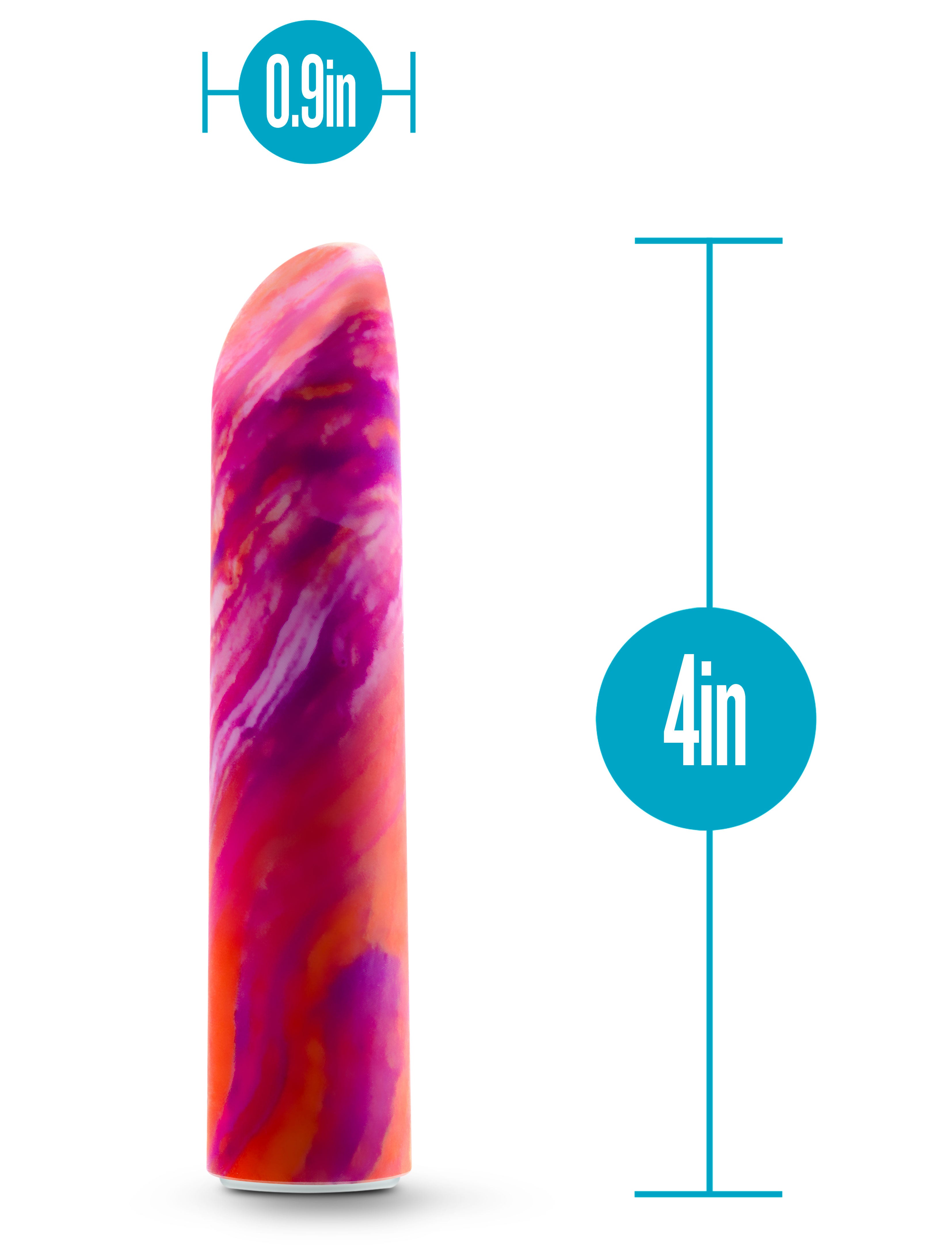 Limited Addiction Fiery Power Vibe Coral Mini Vibrator with Rumble Tech Default Title > Vibrators > Mini Vibrators