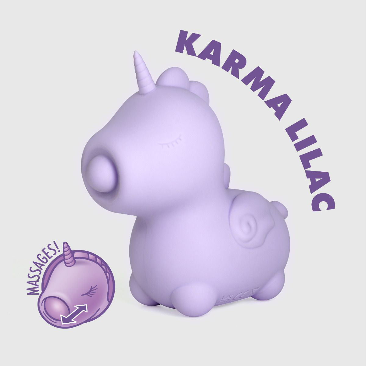 Karma Lilac – Mini Discreet Vibrator with 10 Vibration Speeds and Tongue Motion Patterns > Vibrators > Ladies > Clitoral Vibrators and Stimulators