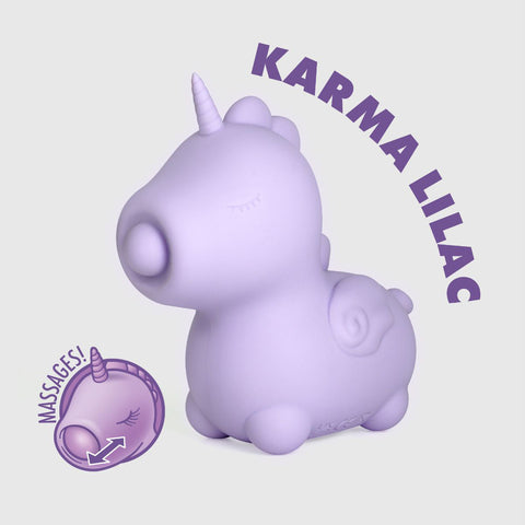 Karma Lilac – Mini Discreet Vibrator with 10 Vibration Speeds and Tongue Motion Patterns > Vibrators > Ladies > Clitoral Vibrators and Stimulators