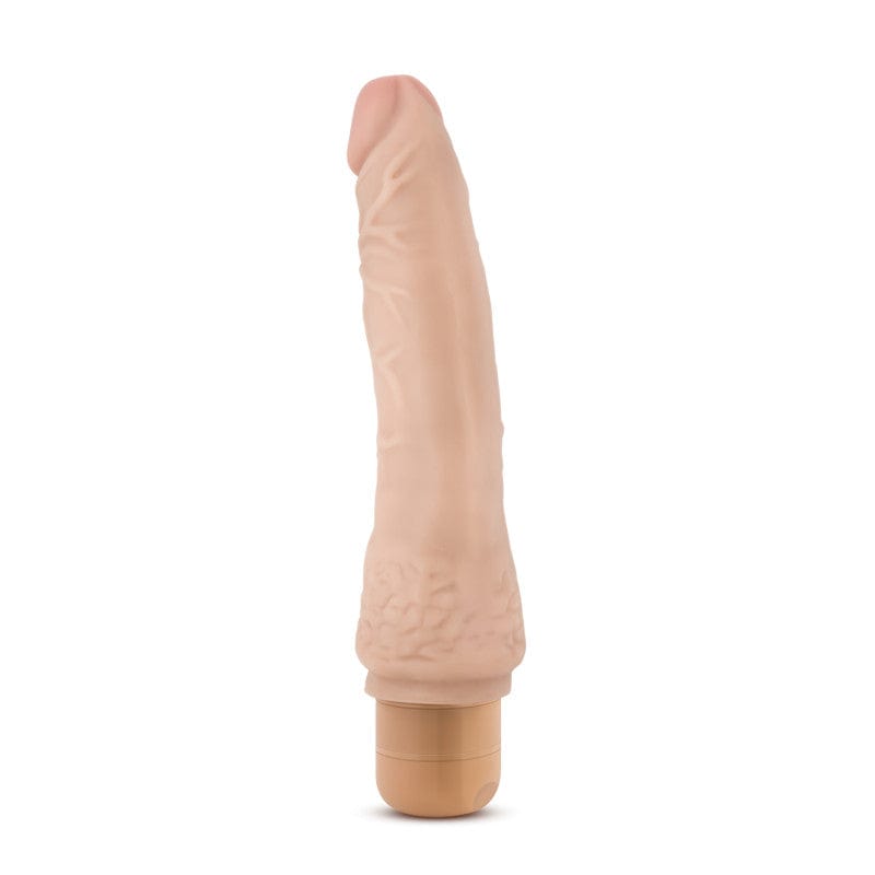 Dr Skin Adult Toys Beige Dr Skin Cock Vibe 7 8.5in Vibrating Cock Beige 735380113230