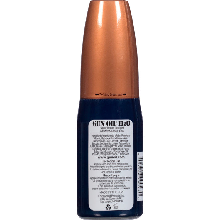 Gun Oil H2O Transparent Water-Based Lubricant 120ml > Lube > Speciality Exempt