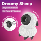 Satisfyer Dreamy Sheep – Rechargeable Air Pulse Stimulator Toy > Sex Toys For Ladies > Air Pulsation
