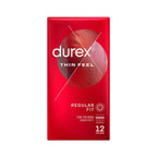 Durex Thin Feel Condoms – 3, 6, 10, 12 & 30 Pack Thin Condoms 12 Pack > Essentials > Condoms