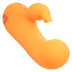 California Dreaming Montecito Muse Orange Silicone G-Spot Stimulator with 10 Vibration Functions and 3 Inflation Settings > Vibrators > Ladies > Rabbit
