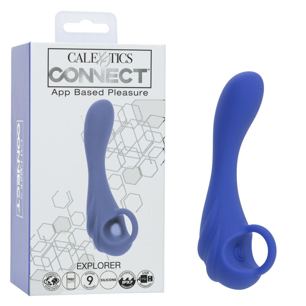 Calexotics Connect Explorer – App-Controlled Pleasure Probe Purple > Sex Toys > Remote Control Toys