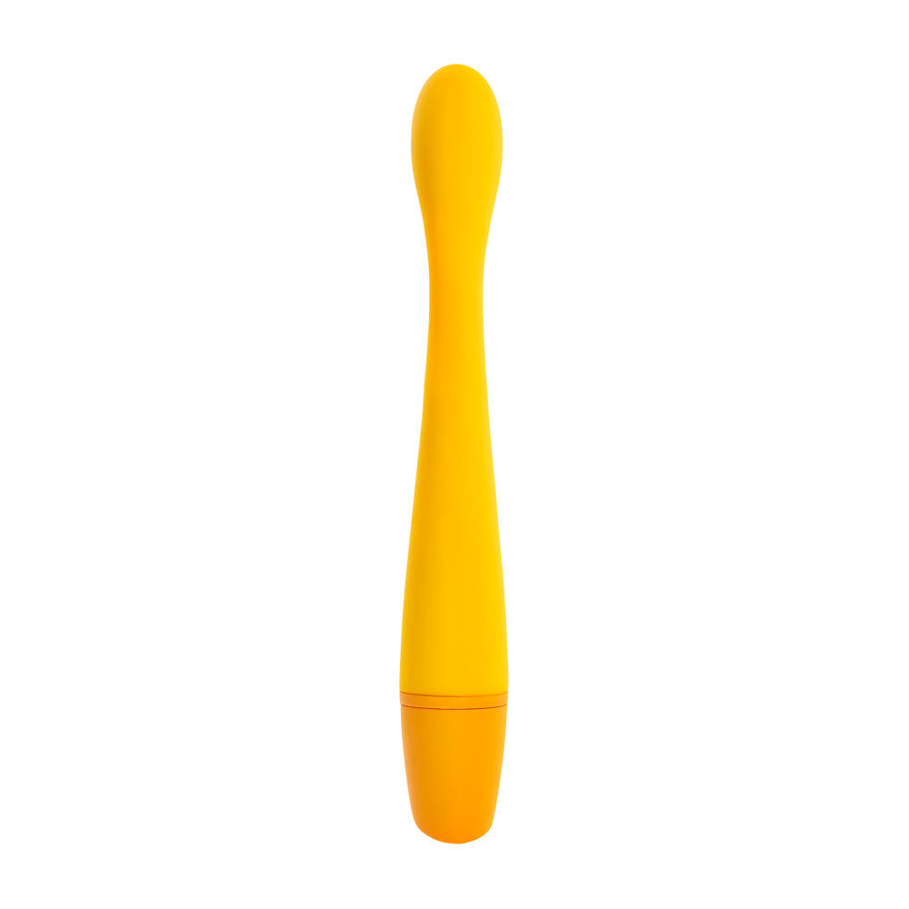 Selopa LEMON SQUEEZE Slim Vibe 18.4cm Waterproof Toy > Sex Toys For Ladies > G-Spot Vibrators