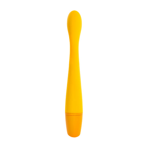 Selopa LEMON SQUEEZE Slim Vibe 18.4cm Waterproof Toy > Sex Toys For Ladies > G-Spot Vibrators