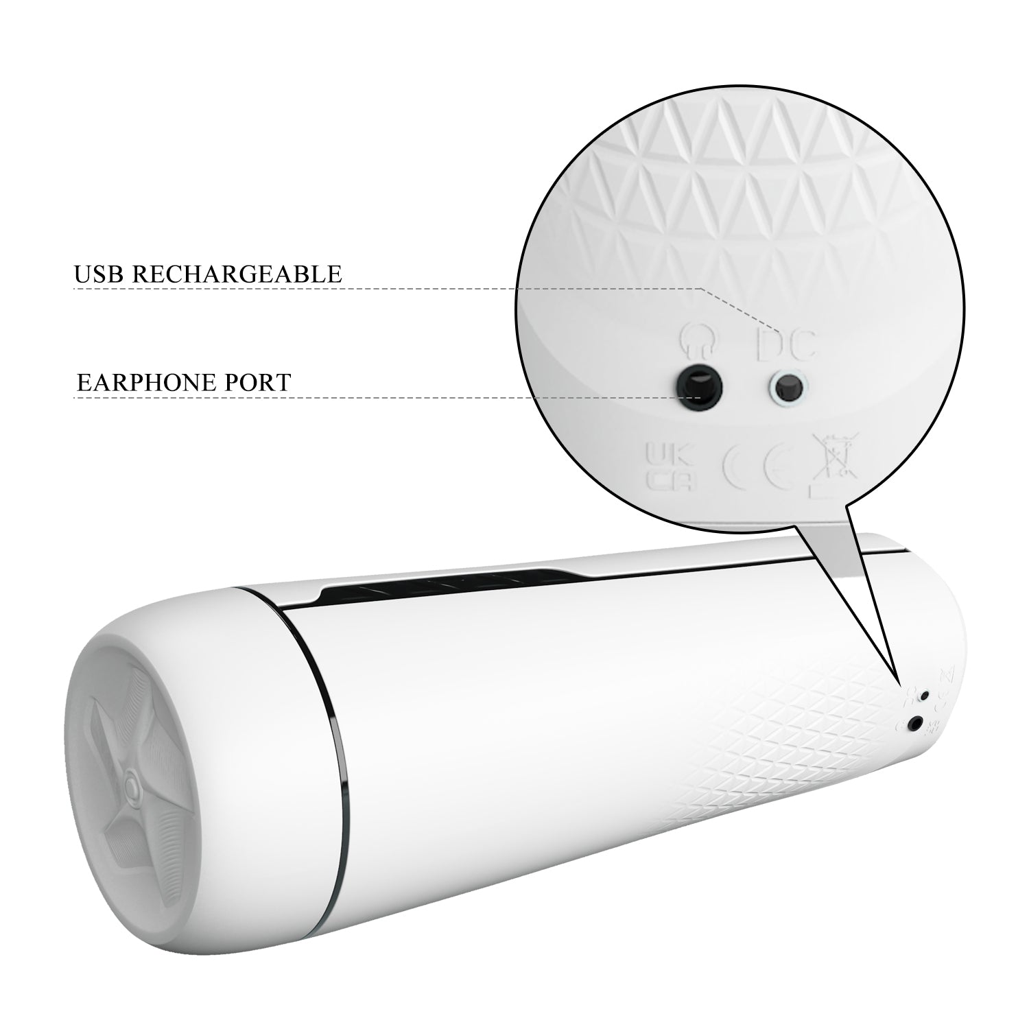 Sienna Rechargeable Masturbator – 3 Suction Settings and 12 Vibration Modes Masturbator > Sex Toys For Men > Masturbators Premium
