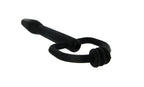 The Hallows Cum-Thru D-Ring Penis Plug – Flexible Silicone Urethral Plug > Sex Toys For Men > Sounding Rods