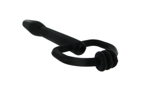 The Hallows Cum-Thru D-Ring Penis Plug – Flexible Silicone Urethral Plug > Sex Toys For Men > Sounding Rods