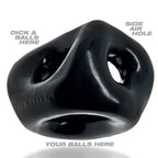 OXBALLS TRI-SPORT XL Thicker 3-Ring Cocksling Black – Enhanced Comfort and Superior Support > Cock Ring > Sling