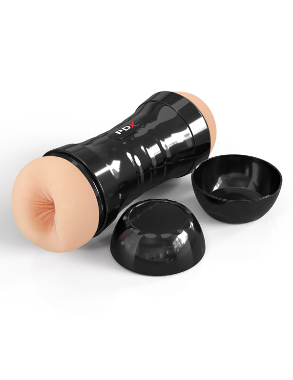 Pdx Wet Pussies Super Flip A Pussy Over Dual Ended Stroker Vagina And Ass Strokers - Manual