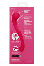Pretty Little Wands Curvy Slim Pink Silicone Massager with 10 Speeds > Vibrators > Standard Vibrators