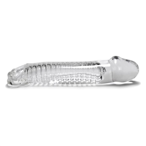 Muscle Cocksheath Clear 9.25 Inch Length Clear > Sex Toys For Men > Penis Sleeves