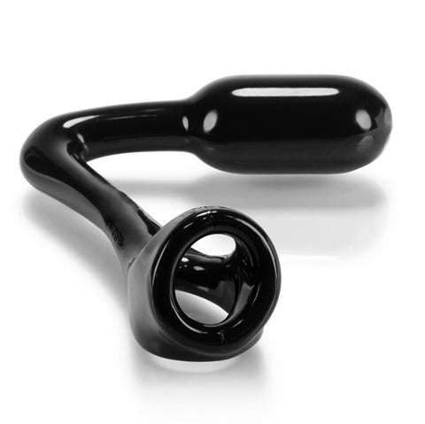 Ass X Asslock Black with Plug 11 Inches Total Length Black ANAL TOYS