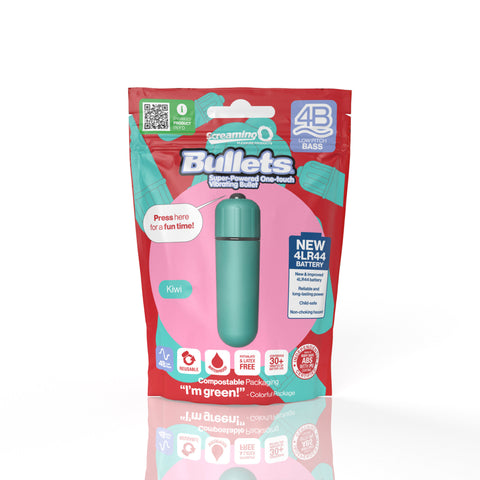Bullets 4B Low Pitch Bass (Kiwi) > Vibrators > Mini Vibrators