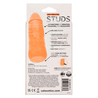 Mini Vibrating Studs 4.25"/10.75cm Liquid Silicone Vibrator Orange > Vibrators > Mini Vibrators