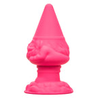 Naughty Bits Anal Gnome Gnome Butt Plug in Pink Silicone, 2 Inch Diameter > Anal Range > Butt Plugs