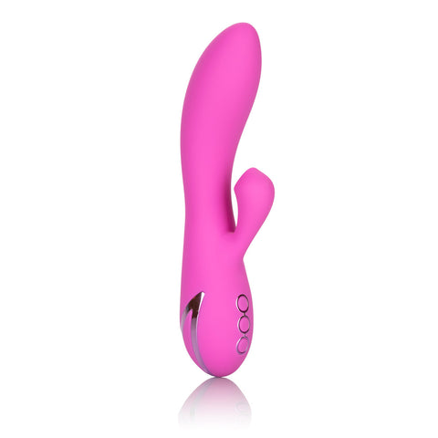 California Dreaming Malibu Minx Pink Ergonomic Vibrating Suction Toy VIBRATORS-RABBIT