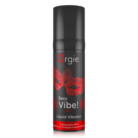 Orgie Sexy Vibe Hot Liquid – 15 ml Warming Vibrator Gel > Essentials > Mens Enhancers