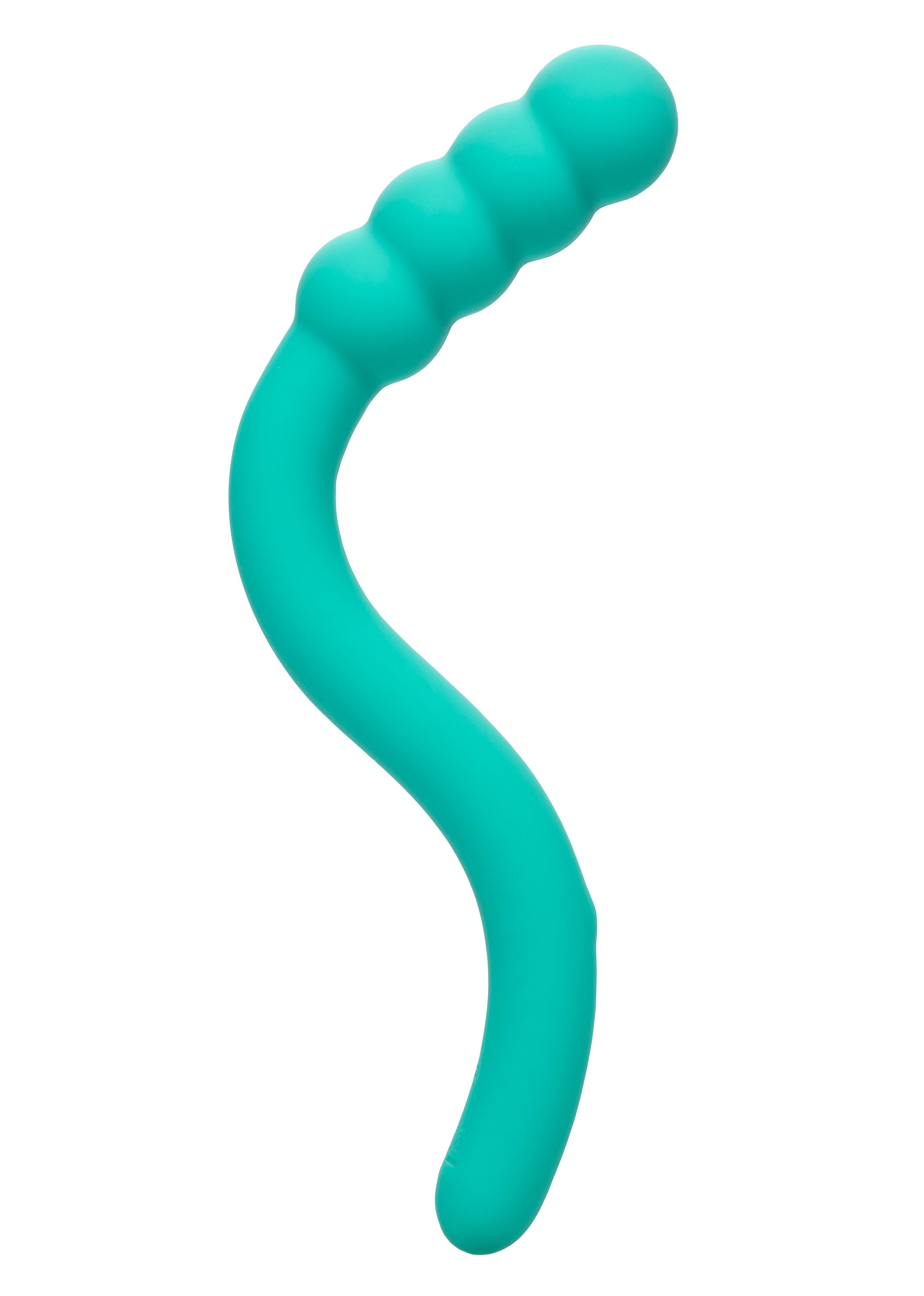 Pretty Little Wands Bubbly Slim Flexible Silicone Massager with 10 Speeds Waterproof Vibrator in Teal > Vibrators > Standard Vibrators