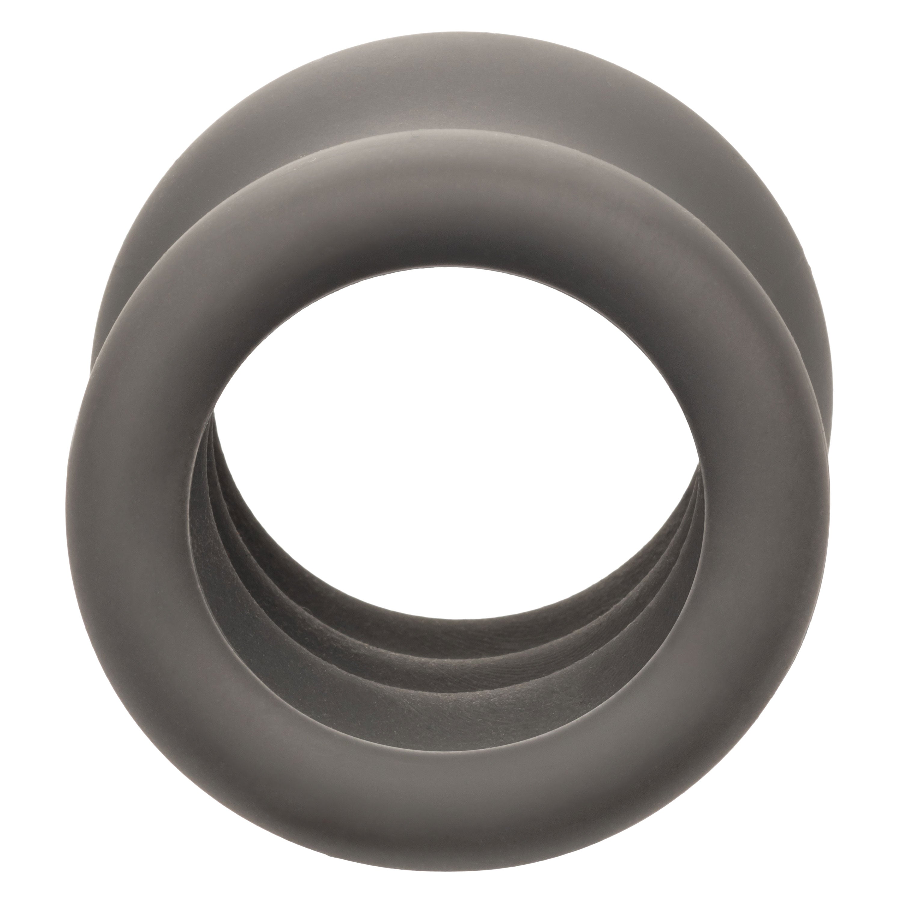 Alpha Liquid Silicone Scrotum Ring Ultra Stretchy Soft Black Enhancer > Cock Ring > Single