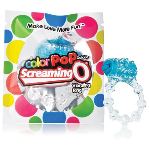 Screaming O ColorPop Quickie – Disposable Stretchable Vibrating Ring > Cock Ring > Vibrating