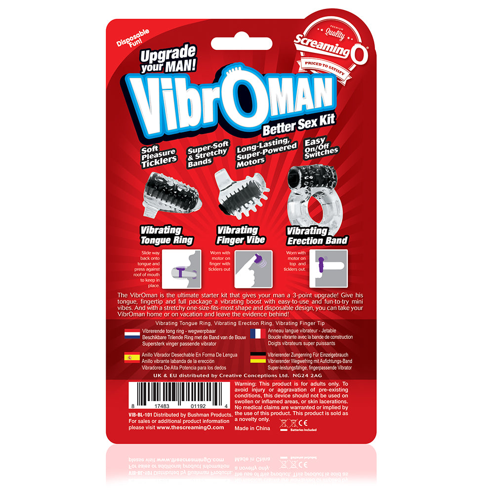 Vibroman Starter Kit – Mini Vibrators Exploration Sex Toy Set > Sex Toys > Couples Toys